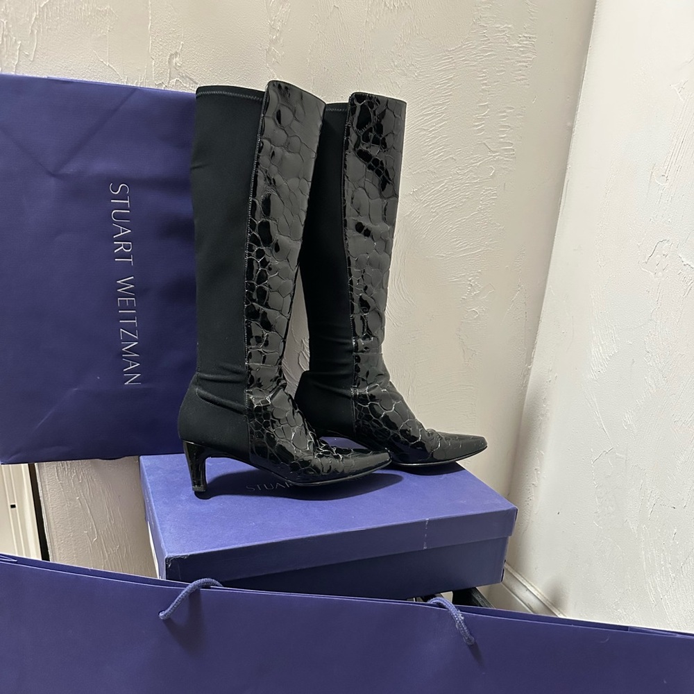 Stuart Weitzman leather boots